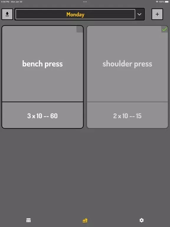 GymStreak iPad  スクリーンショット
