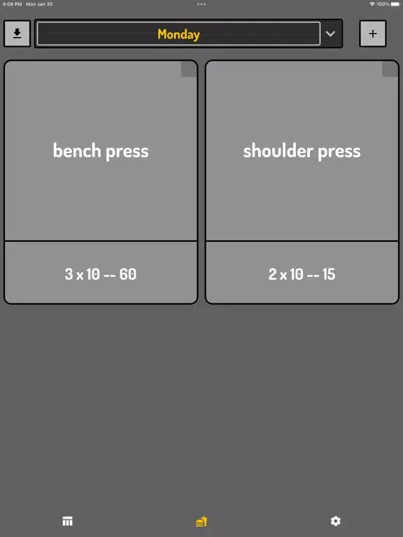 GymStreak iPad  スクリーンショット