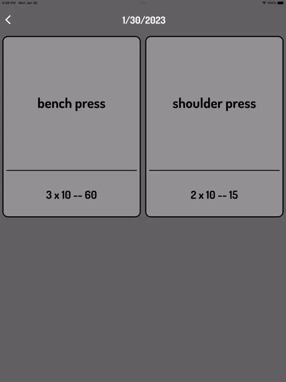 GymStreak iPad  スクリーンショット