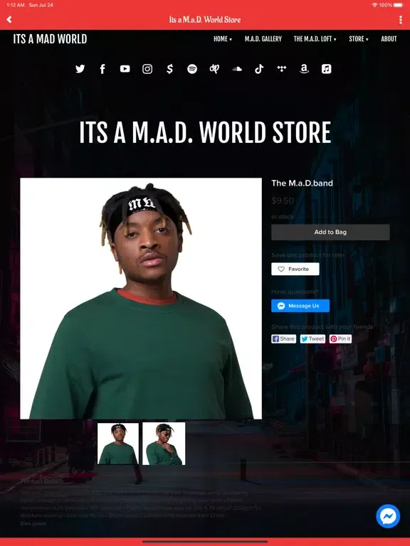 Zrzuty ekranu It’s a M.a.D. World iPad 