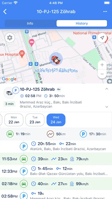 Capturas de pantalla de GO.GPS.AZ