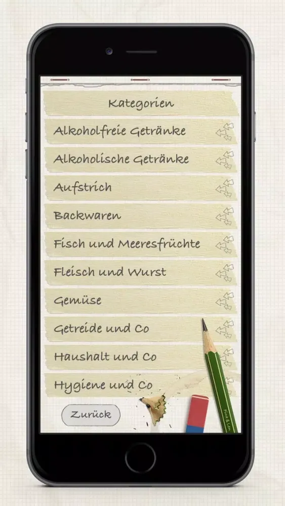 Shopping List / Grocery List スクリーンショット