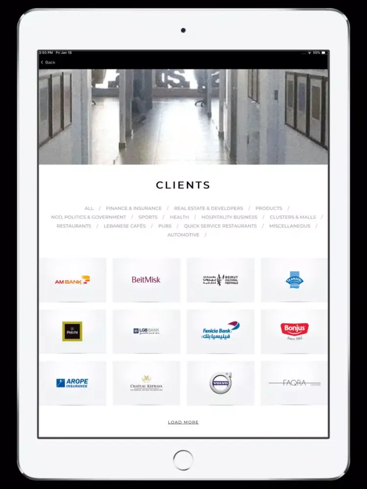 its. Communications Timesheet iPad  스크린샷