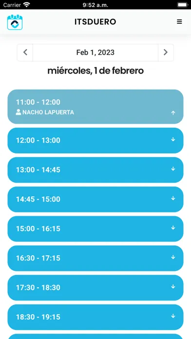 Captures d'écran de Mi Agenda AHORA One