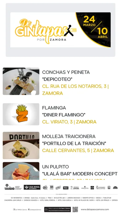 De Tapas Por Zamora स्क्रीनशॉट