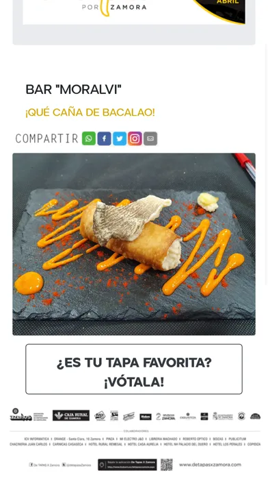 De Tapas Por Zamora स्क्रीनशॉट
