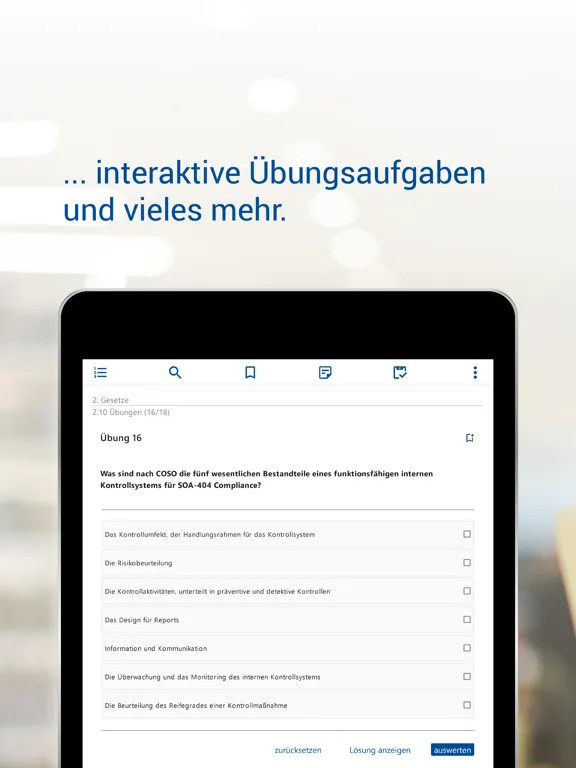 Captures d'écran de IT-Sicherheit Zertifizierung iPad 