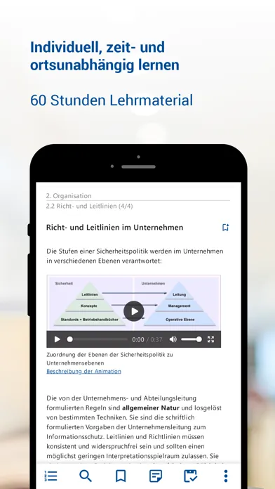 Captures d'écran de IT-Sicherheit Zertifizierung