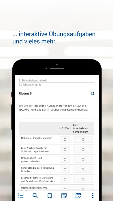 Captures d'écran de IT-Sicherheit Zertifizierung