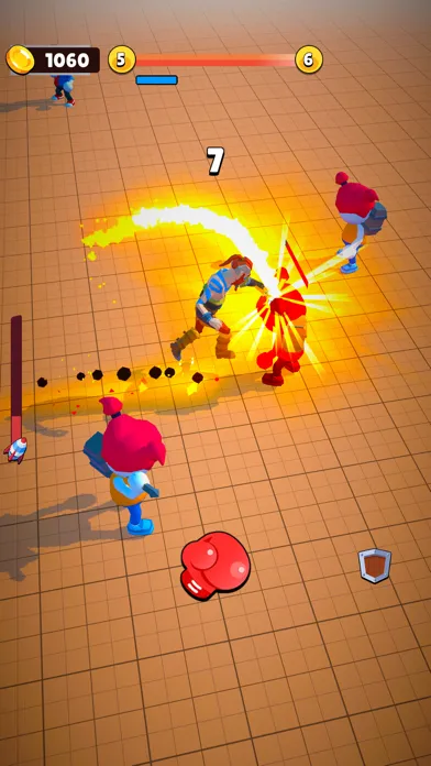 Capturas de tela do Hero Fighting Karate Games