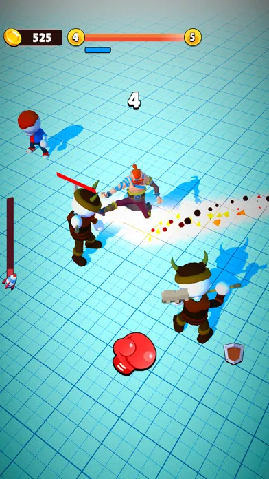 Capturas de tela do Hero Fighting Karate Games