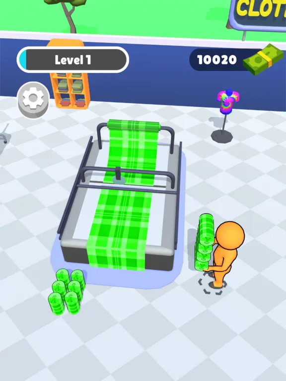 Factory Tycoon : Clothes Games iPad  スクリーンショット