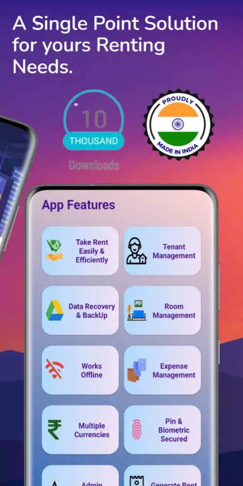 RentGet -Rent Property Manager应用截图