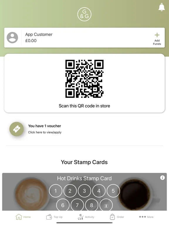 Food at 550 iPad 应用截图
