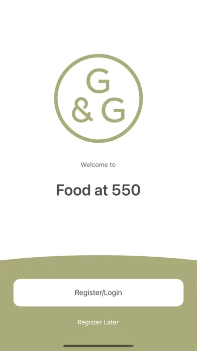 Food at 550应用截图