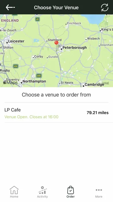 Capturas de tela do Lynchwood Park Cafe
