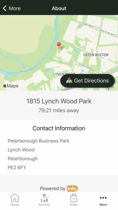 Capturas de tela do Lynchwood Park Cafe