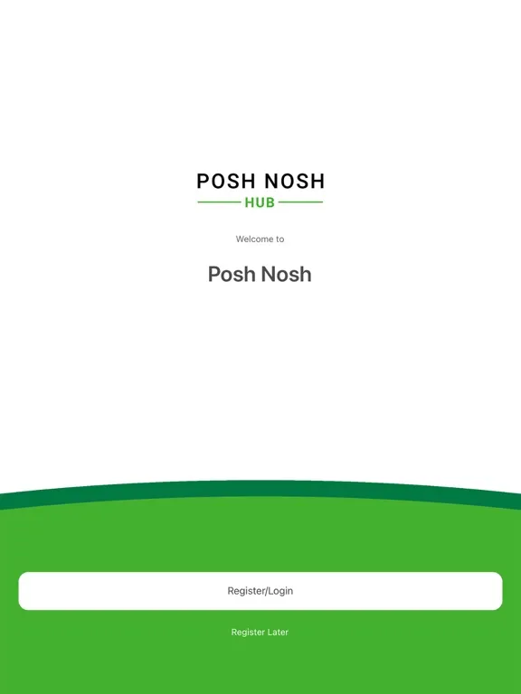 Posh-Nosh iPad 應用截圖
