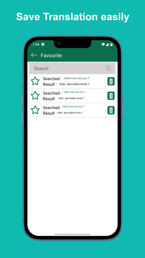 Screenshot di Indonesian English Translator