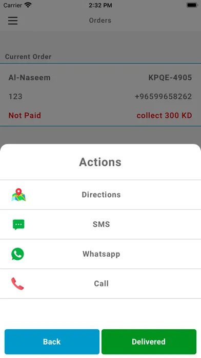 Ordable/ Driver Screenshots