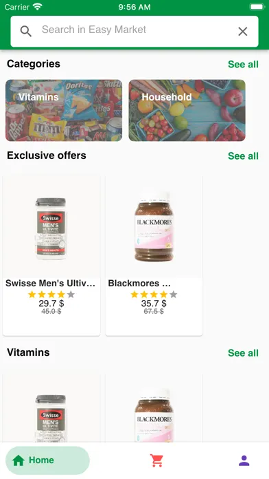 Captures d'écran de Easy Market App