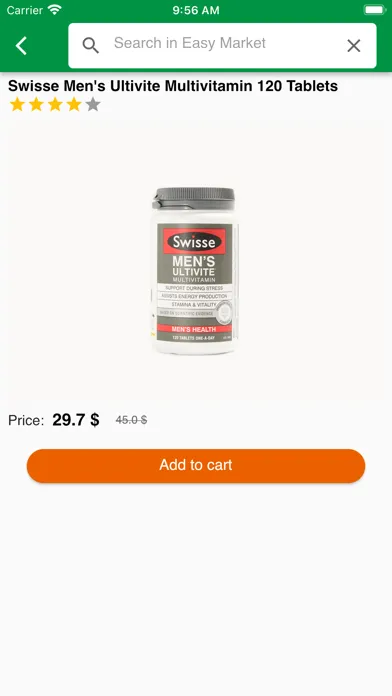 Captures d'écran de Easy Market App