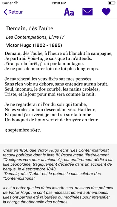 Un Poème Un Jour Screenshots