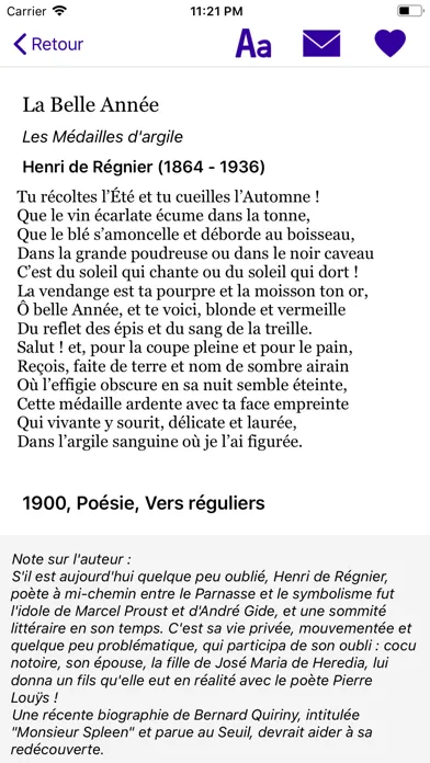 Un Poème Un Jour Screenshots