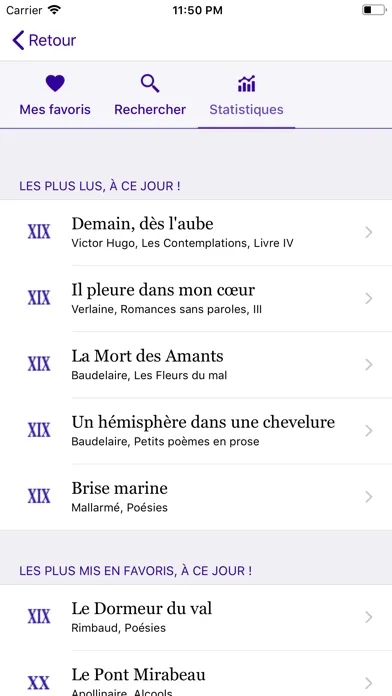 Un Poème Un Jour Screenshots