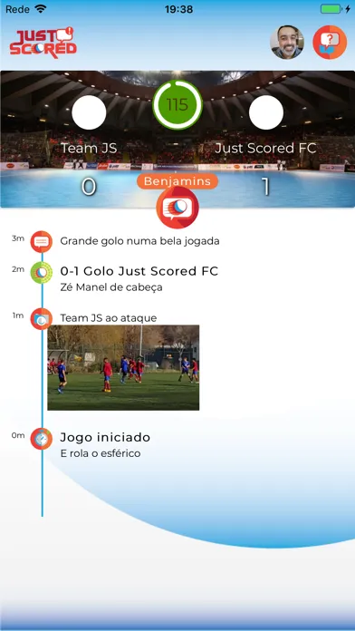 ภาพหน้าจอของ Just Scored