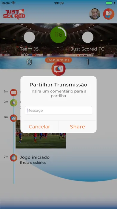 ภาพหน้าจอของ Just Scored