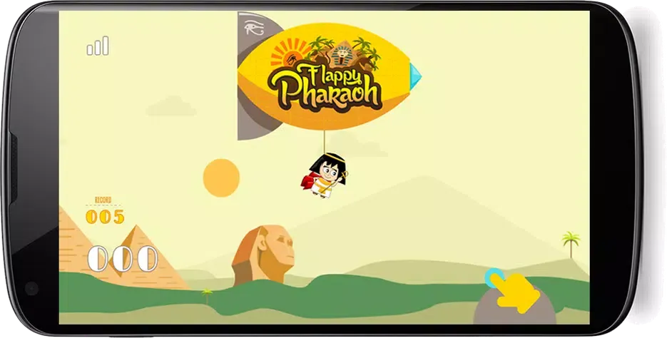 Flappy Pharaoh 스크린샷