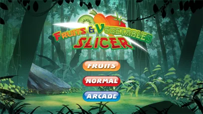 Capturas de pantalla de Fruits and Vegetables Slicer