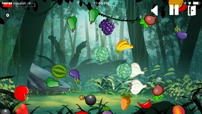 Capturas de pantalla de Fruits and Vegetables Slicer