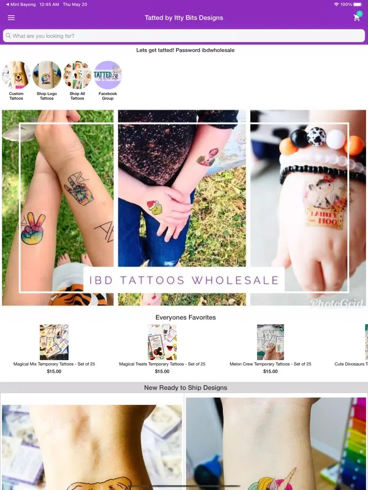 Tatted by Itty Bits Designs iPad 应用截图