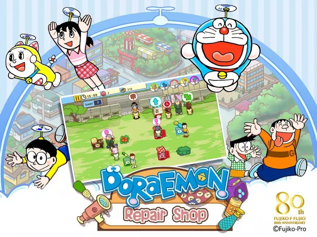 Captures d'écran de Doraemon Repair Shop iPad 