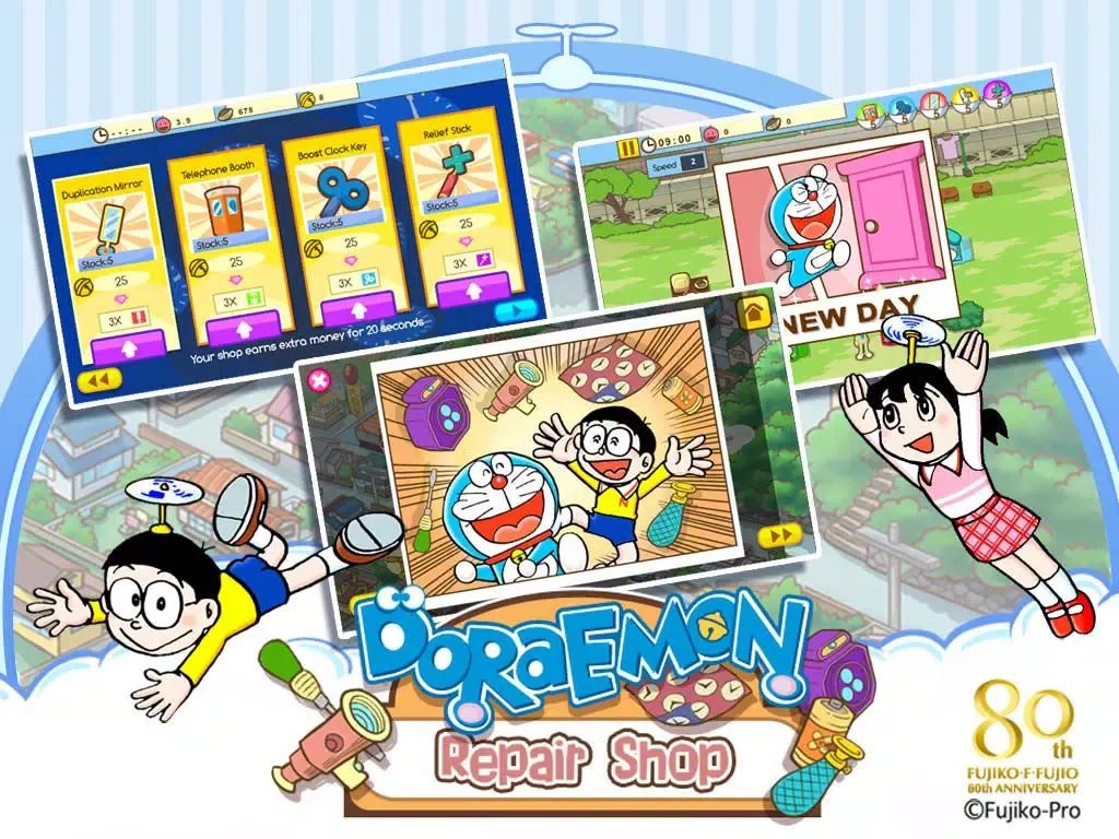 Captures d'écran de Doraemon Repair Shop iPad 