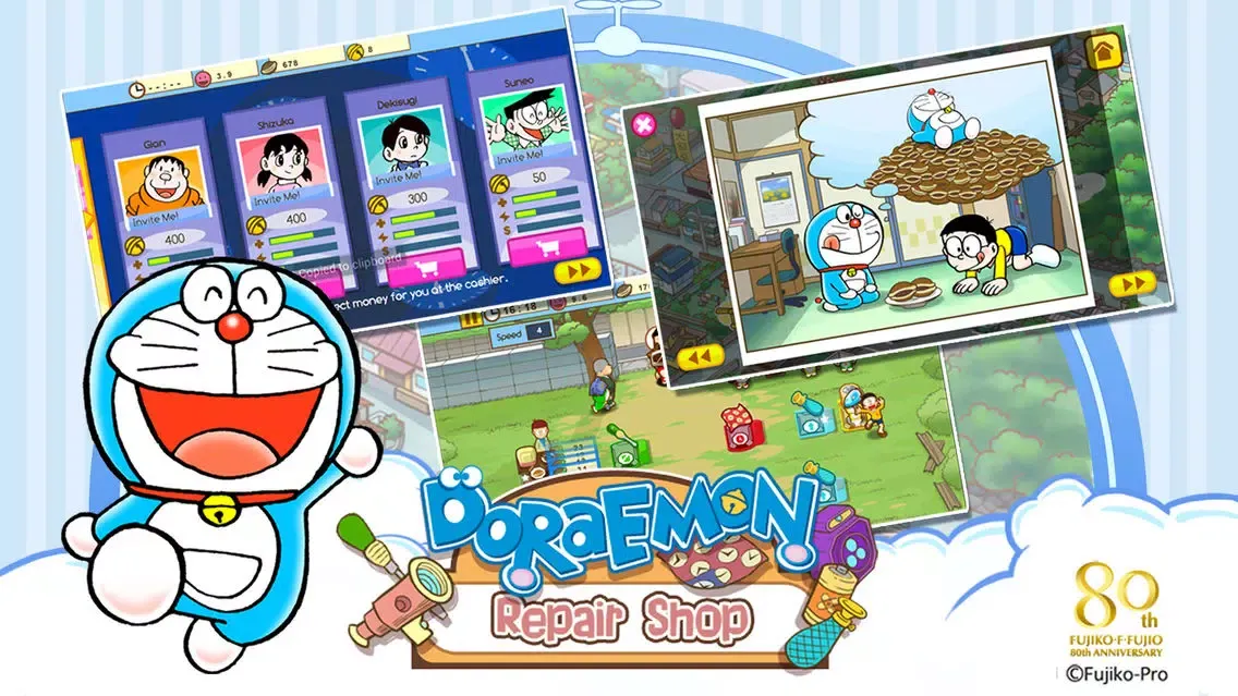 Captures d'écran de Doraemon Repair Shop
