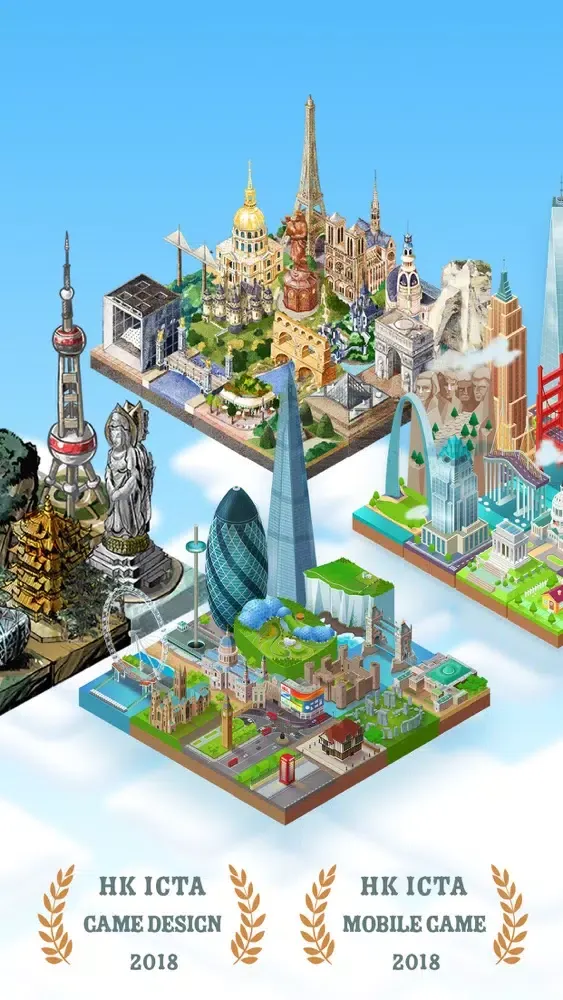 Captures d'écran de Merge City 2048