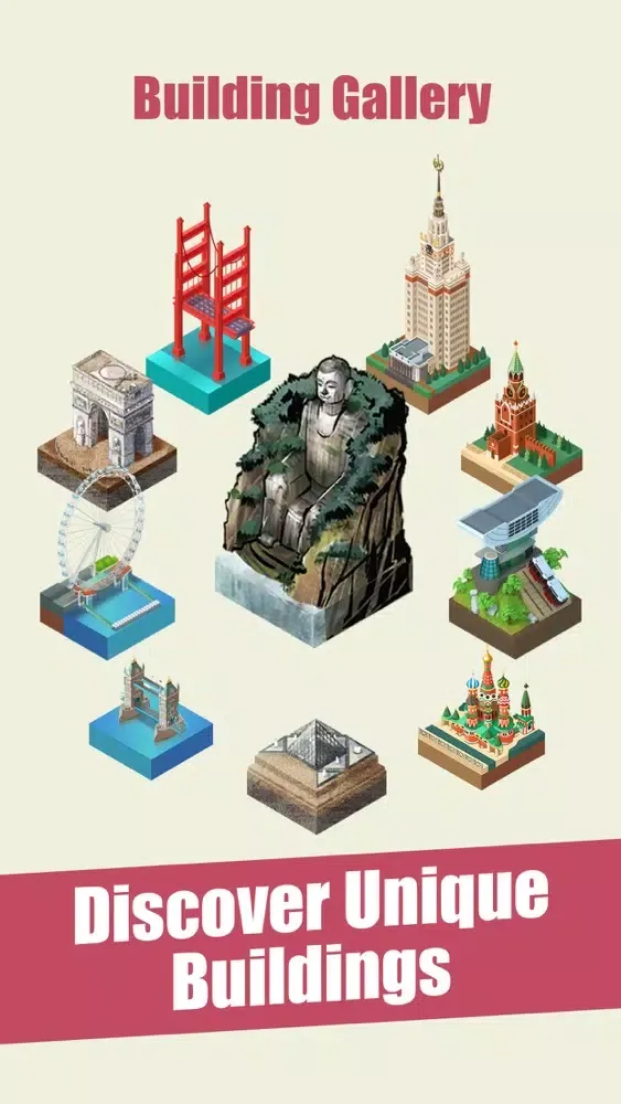 Captures d'écran de Merge City 2048
