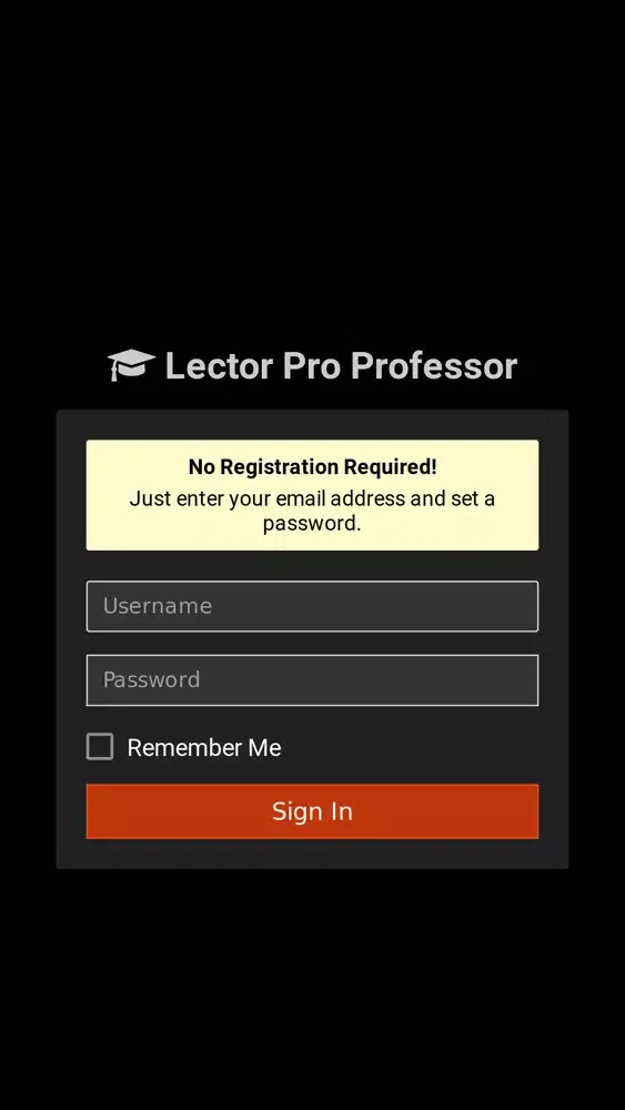 Lector Pro Professor Screenshots