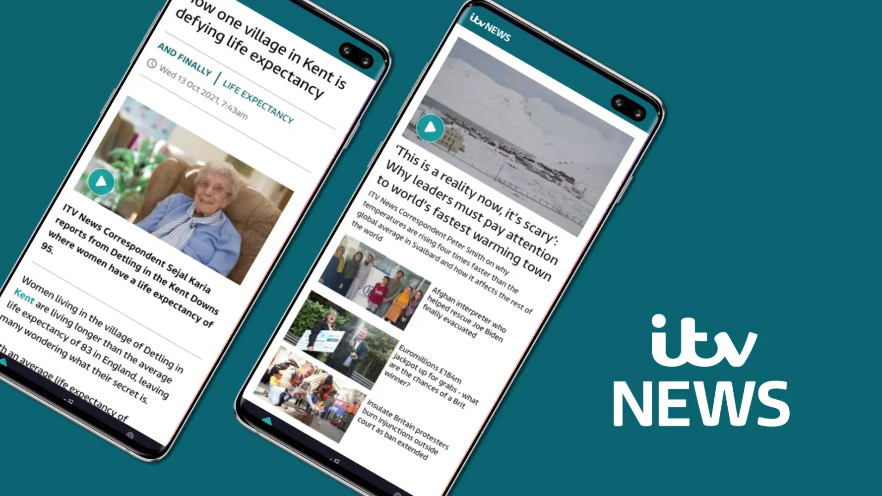 ITV News スクリーンショット