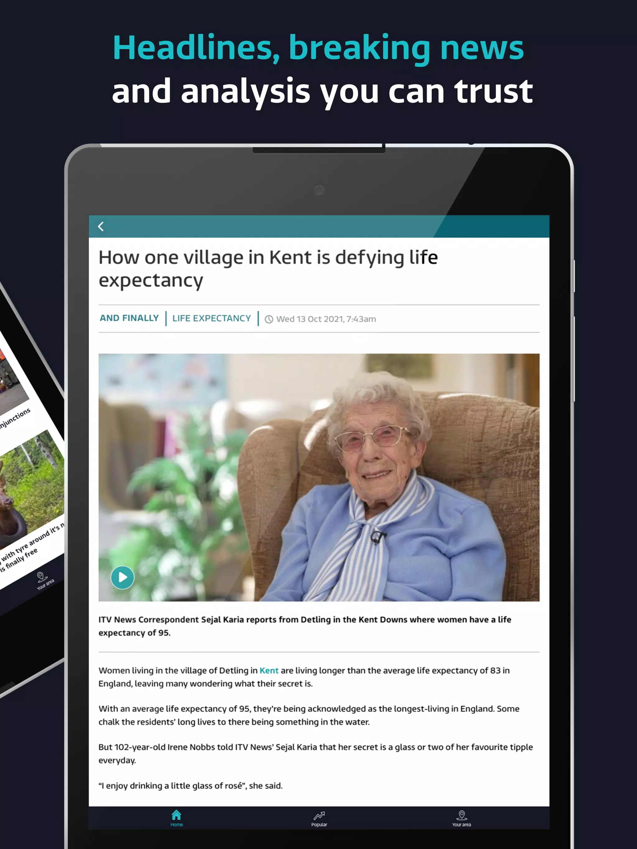 ITV News Screenshots