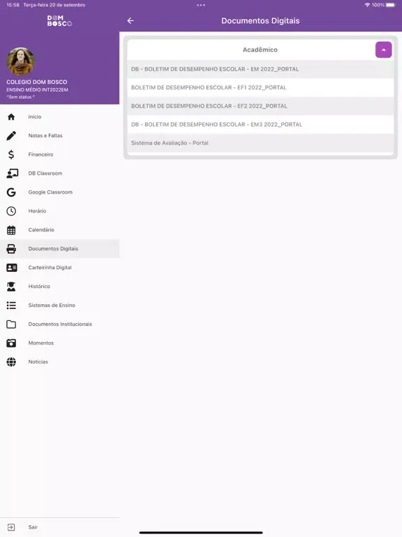 Dom Bosco Exponencial iPad  स्क्रीनशॉट