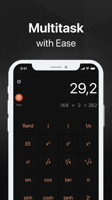 Capturas de tela do Calculator for iPad₊