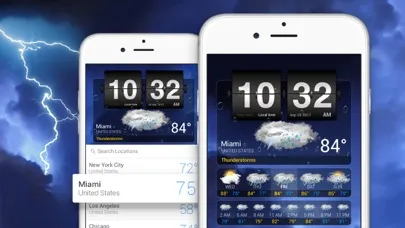 Captures d'écran de Weather⁺
