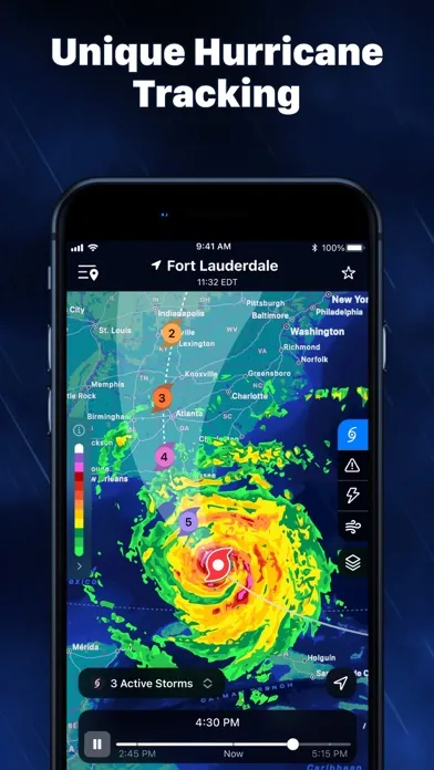 Captures d'écran de Weather Radar - NOAA + Channel