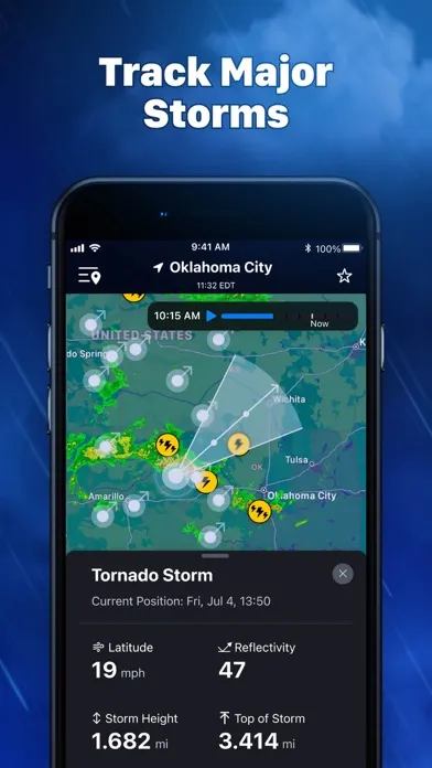 Captures d'écran de Weather Radar - NOAA + Channel