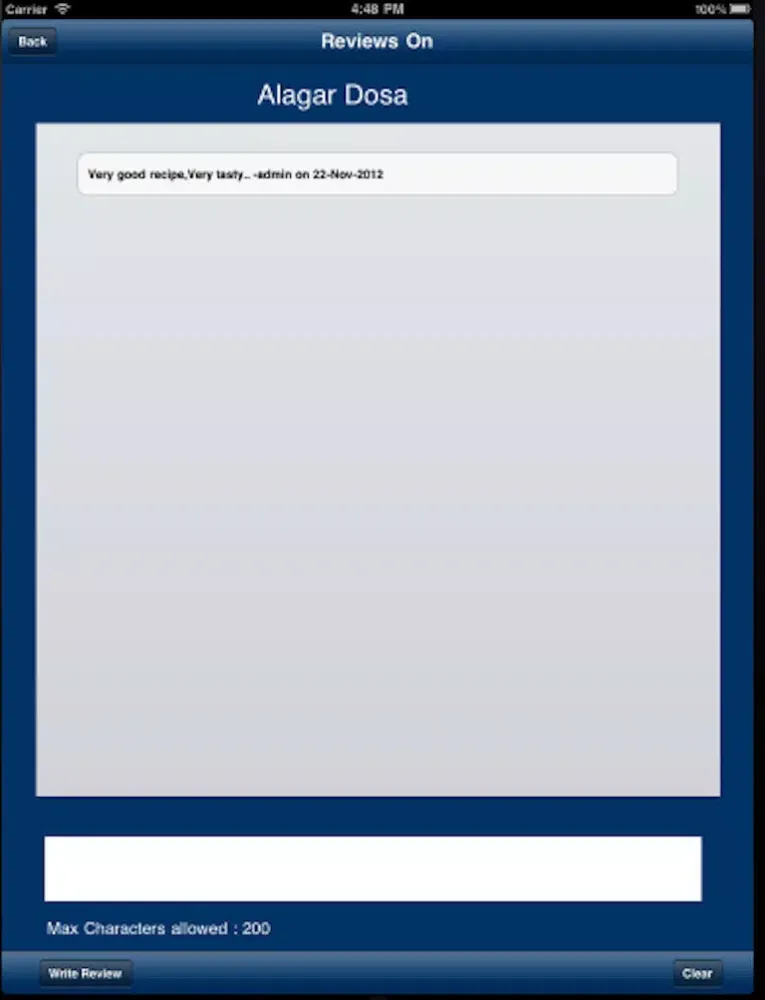 صور Dosa Recipes iPad 