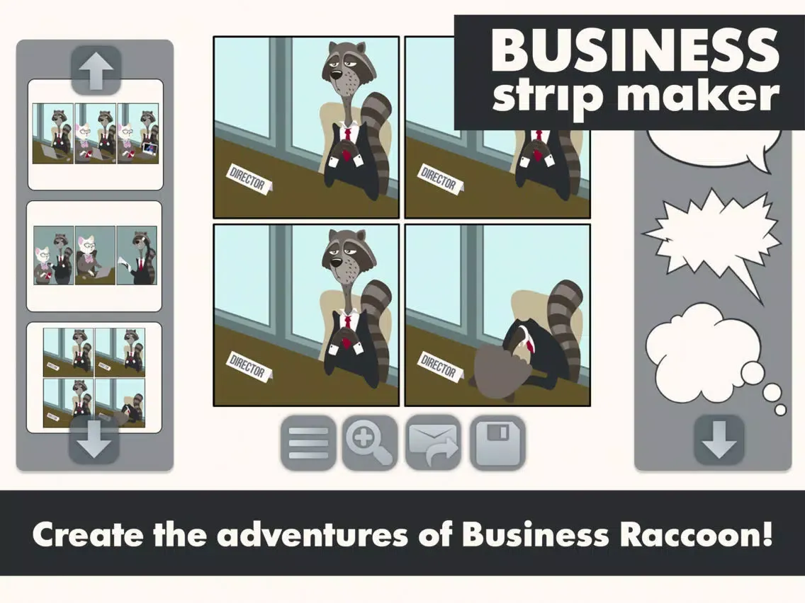 Capturas de pantalla de Business Strip Maker iPad 